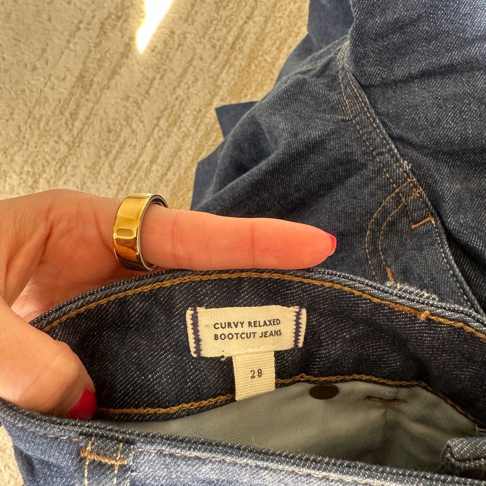 Madewell Curvy Relaxed Bootcut Jeans - Picture 4 of 4